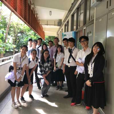 Mahidol University International College, Bachelor of Science degree (Chemistry) students visited to study basic of Dioxin Analysis and its sampling method.