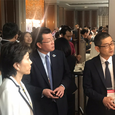 Dr. TABATA, IDEA President and Mr. Wirote, UIA GM joined  the Thailand-Japan Environmental Solutions Week in Thailand on Jan. 15-16, 2020 at Berkeley Hotel Pratunam, Bangkok